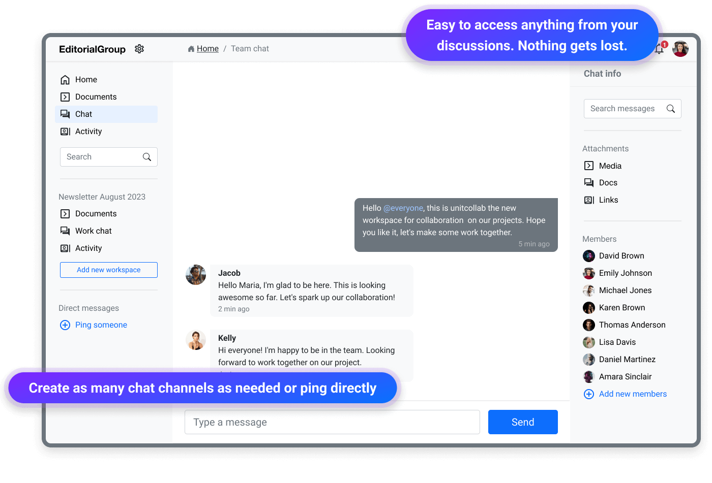 Unitcollab - Forma simple de colaborar en cualquier tipo de trabajo media 2