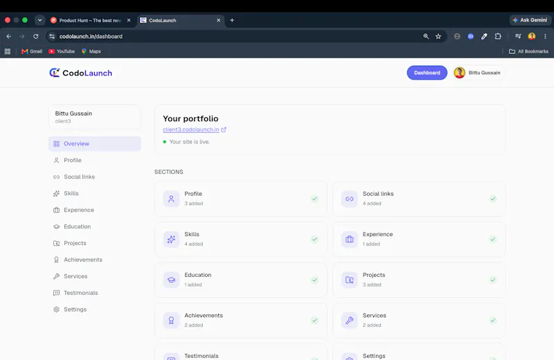 CodoLaunch screenshot 4