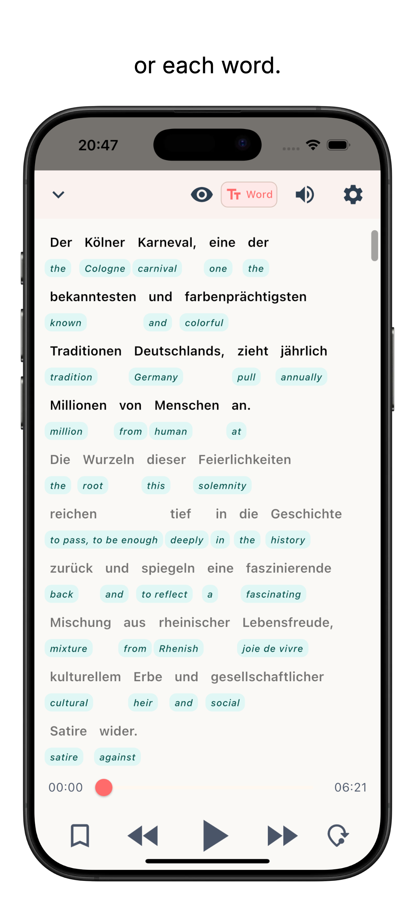 Paoro: Listen German Everyday gallery image