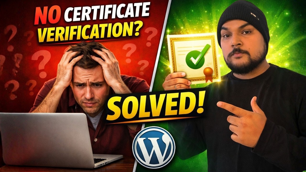 Student Certificate verification Plugin gallery image