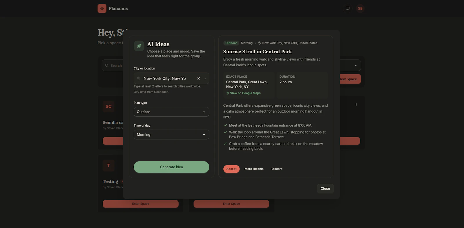 Planamis screenshot 4
