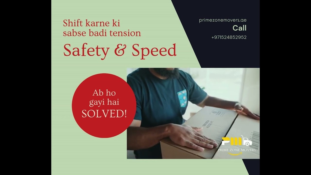 Residential Moving in Dubai -Prime Zone media 1