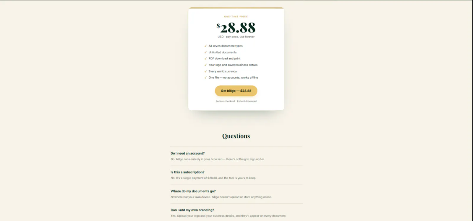 billgo screenshot 3