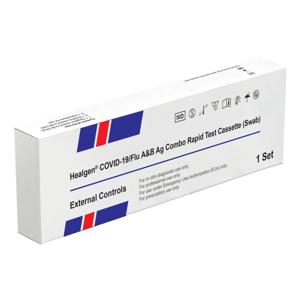 Healgen™ Flu A+B Rapid Antigen Test - Main product screenshot demonstrating key features and user interface