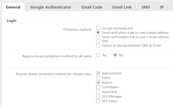 WordPress Two Factor Authentication gallery image