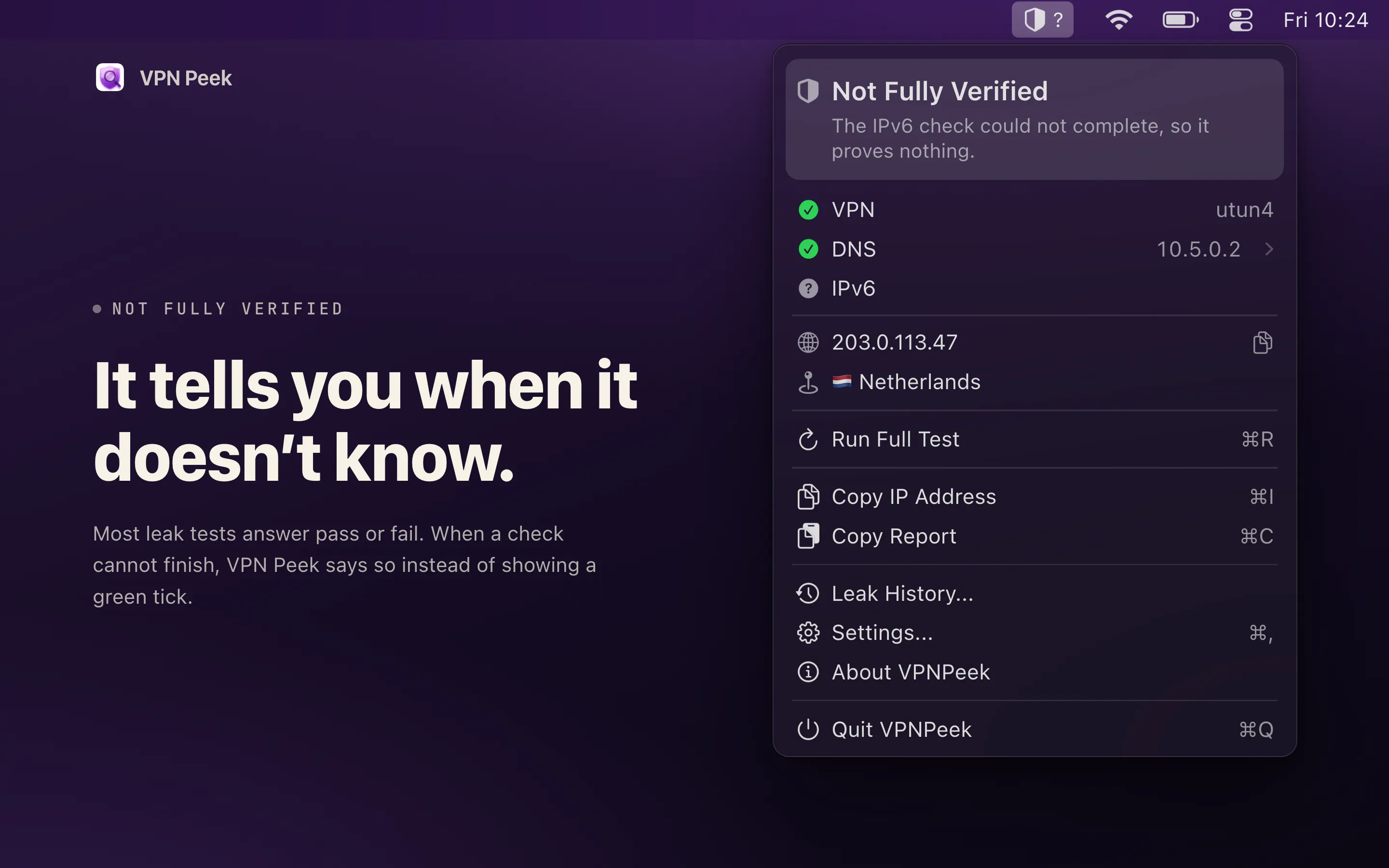 VPN Peek 3.0 gallery image