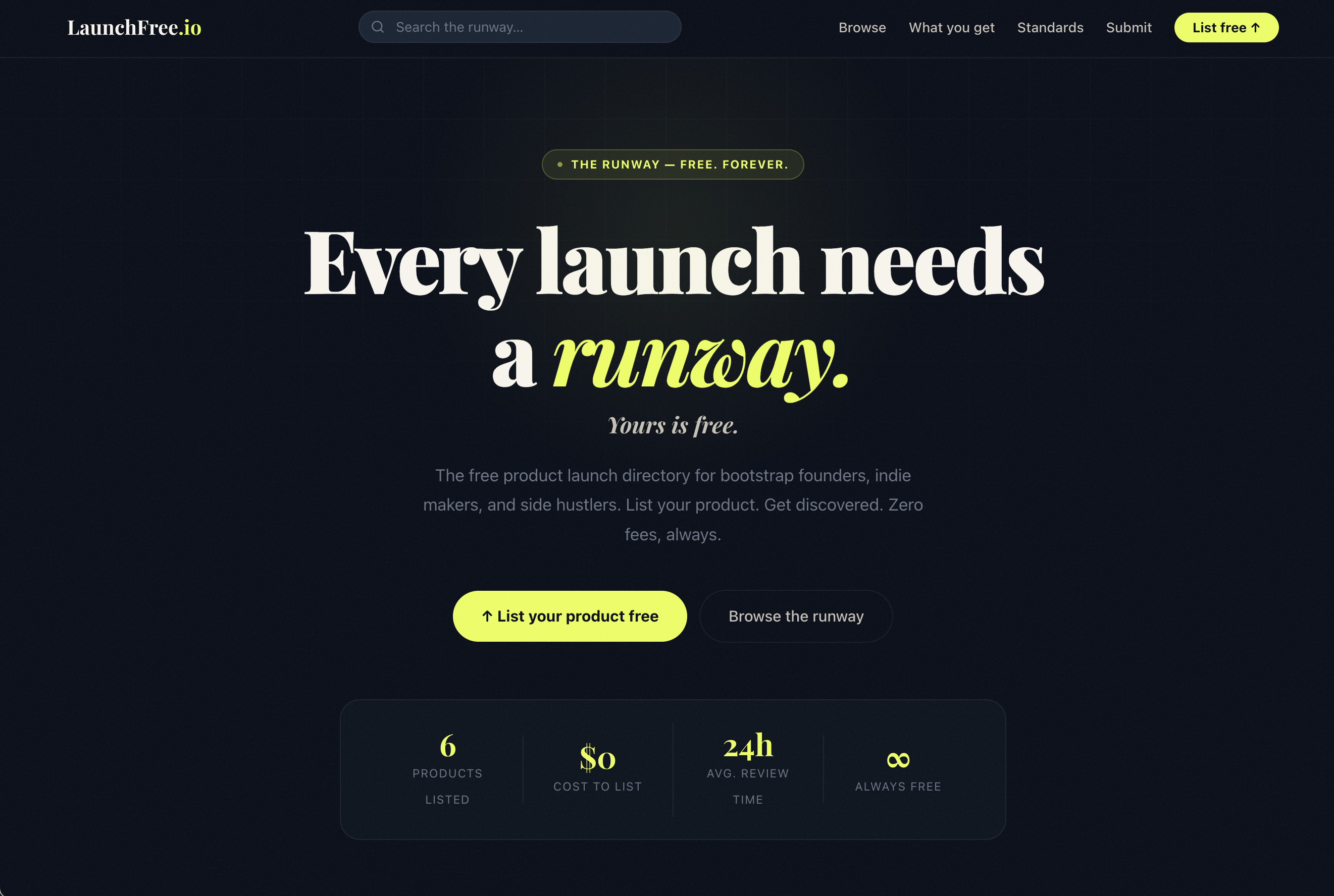 LaunchFree.io gallery image