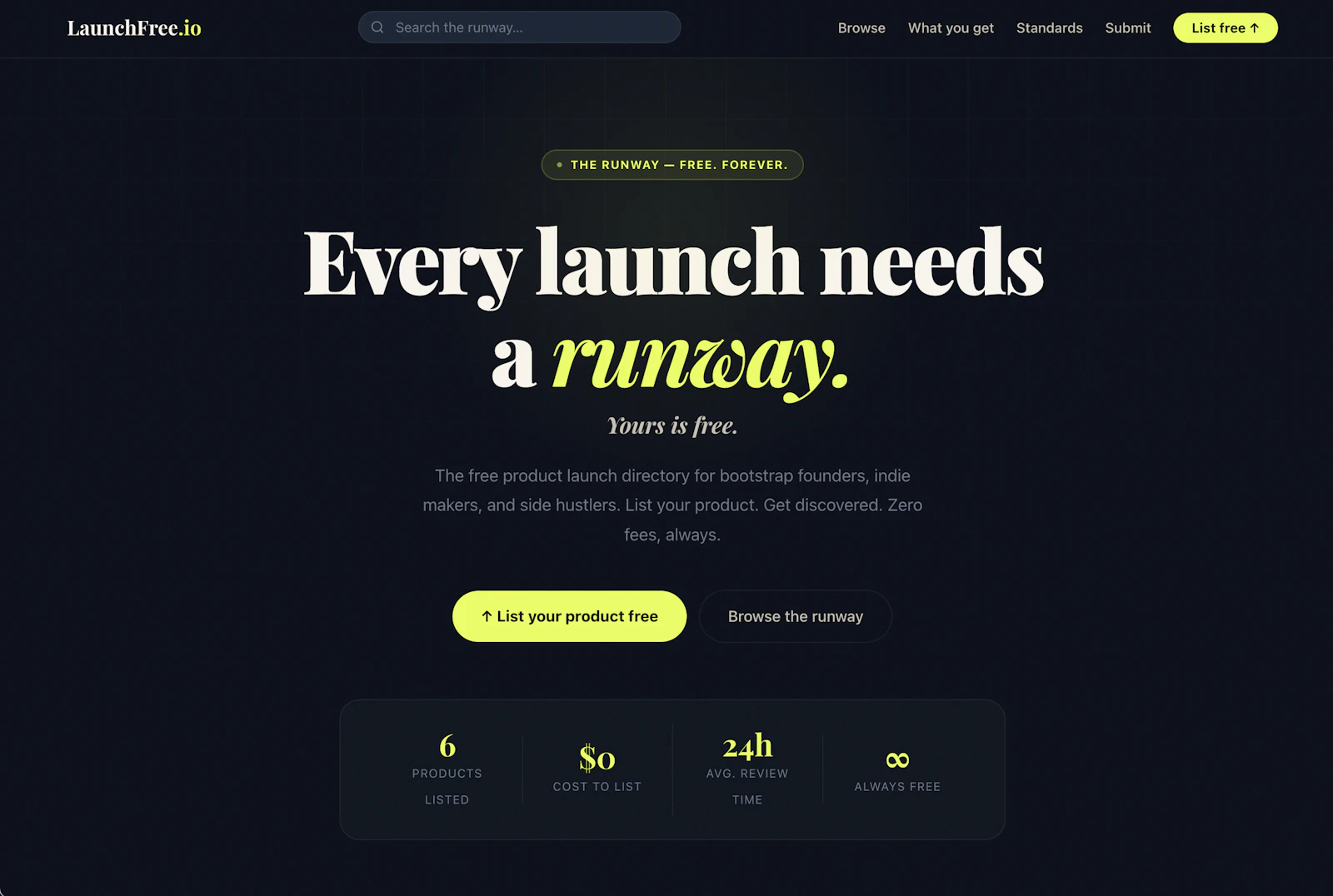 LaunchFree.io screenshot 1