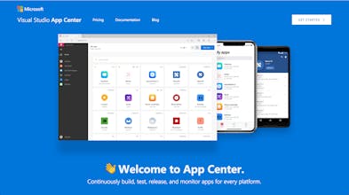 Visual Studio App Center gallery image