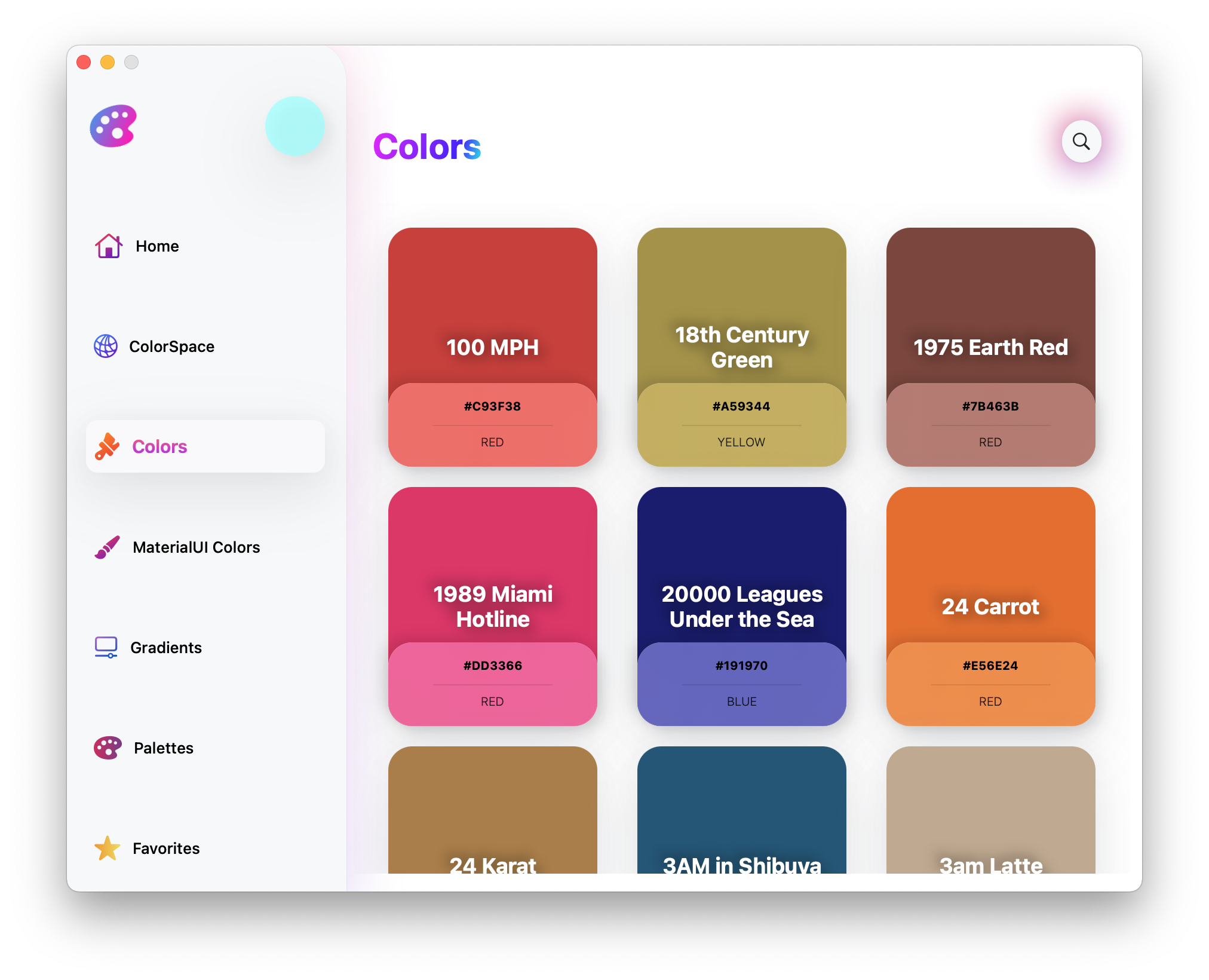 The Palette gallery image
