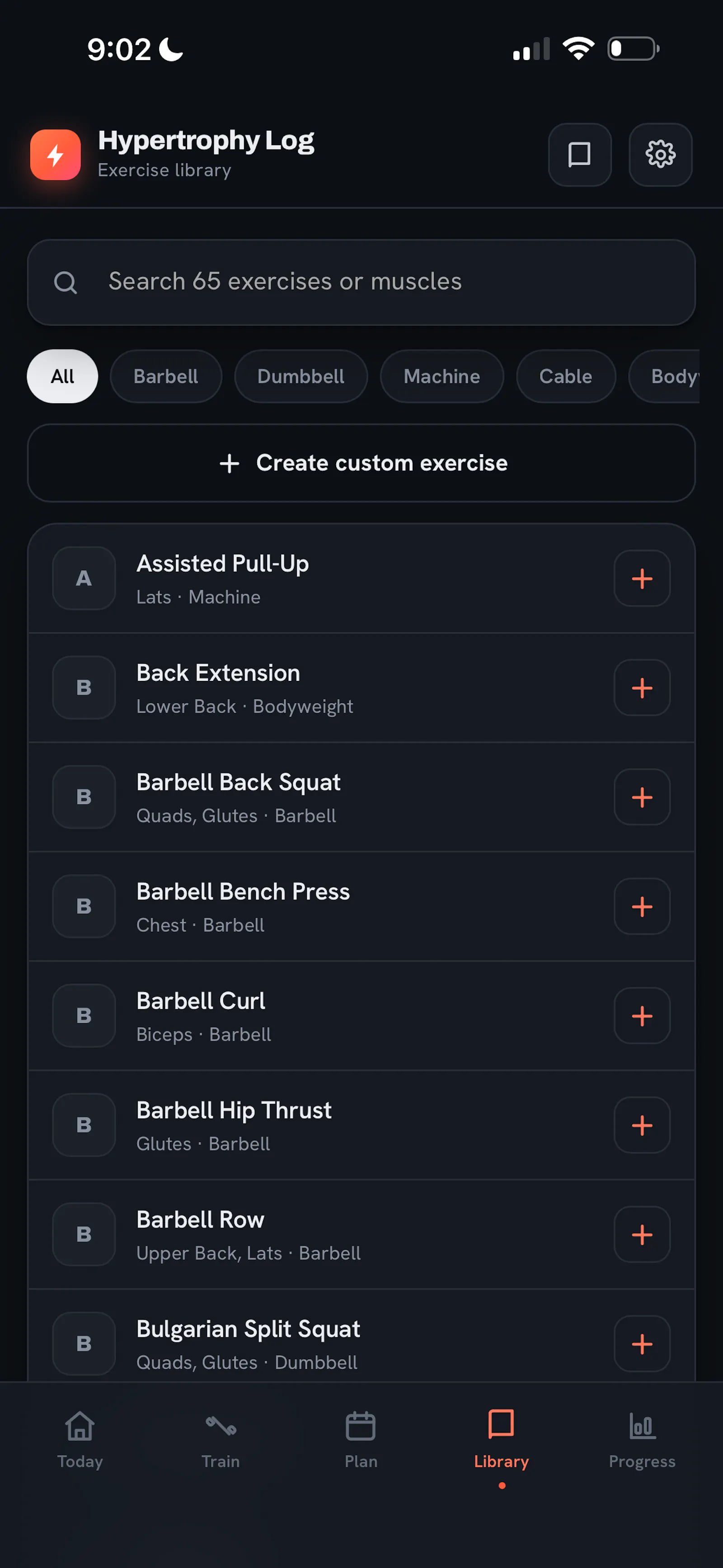uh gym app screenshot 2