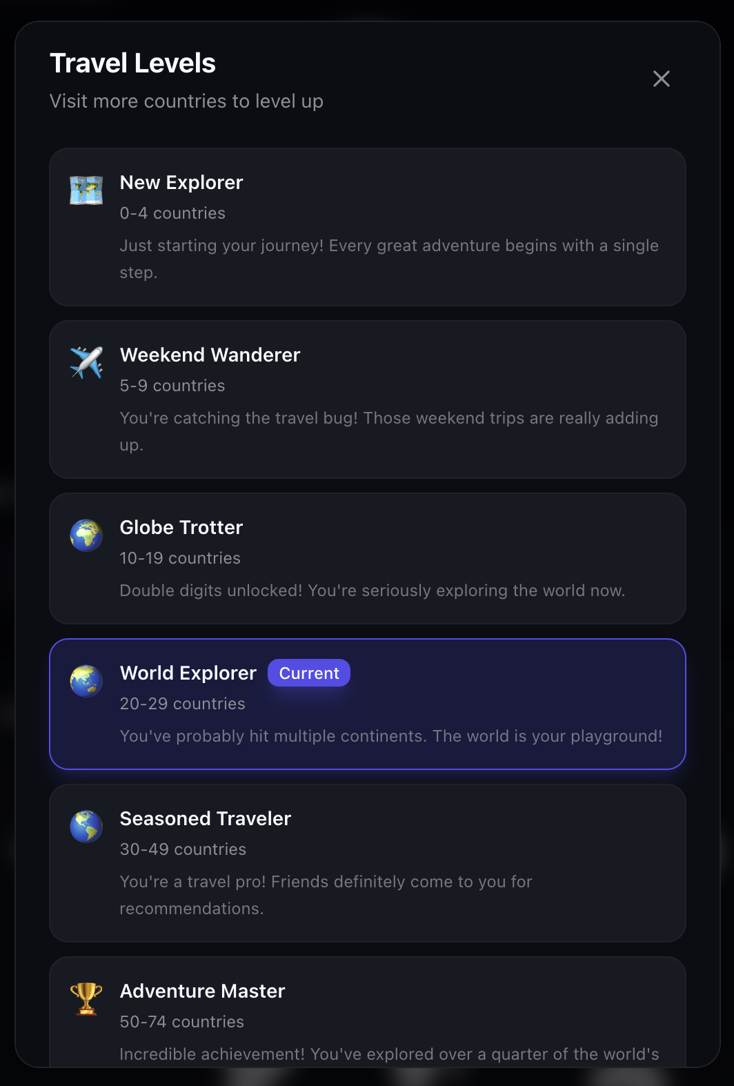 travelpa.ge - Screenshot 4 showing product features and functionality