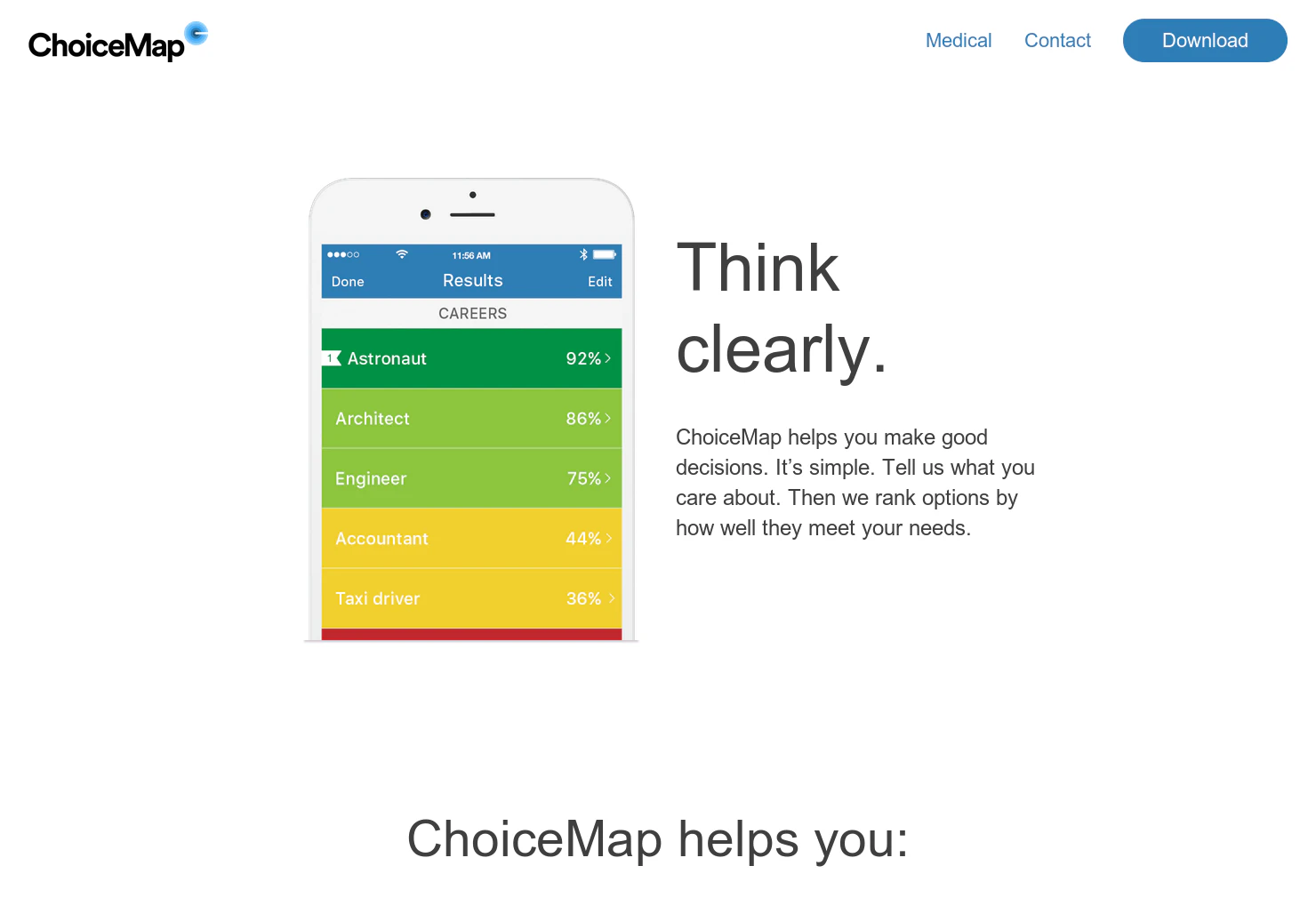 ChoiceMap