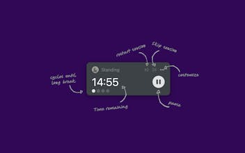 Standly – Standing Desk Timer for Mac gallery image
