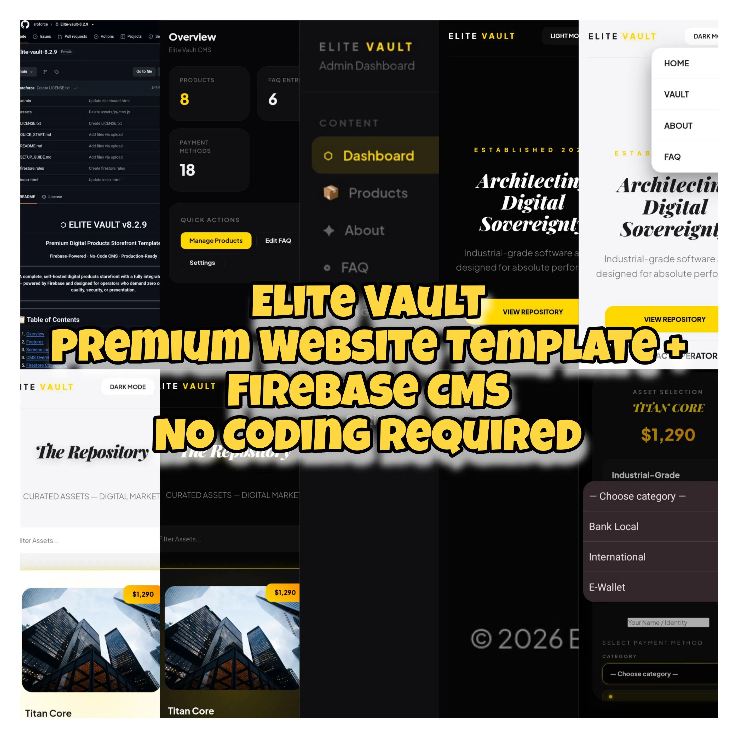 Elite Vault CMS