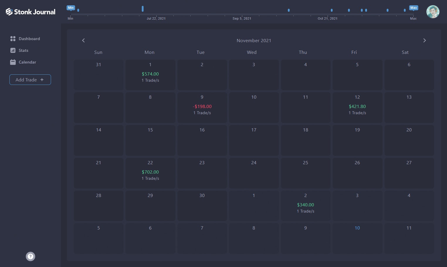 Stonk Journal - Stock Trading Journal gallery image