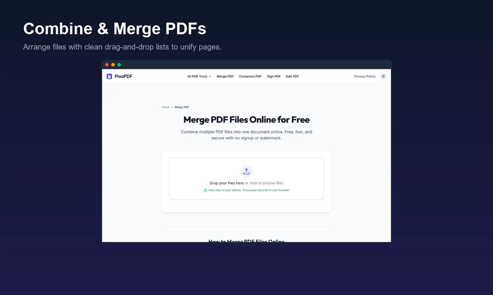 PixoPDF screenshot 2