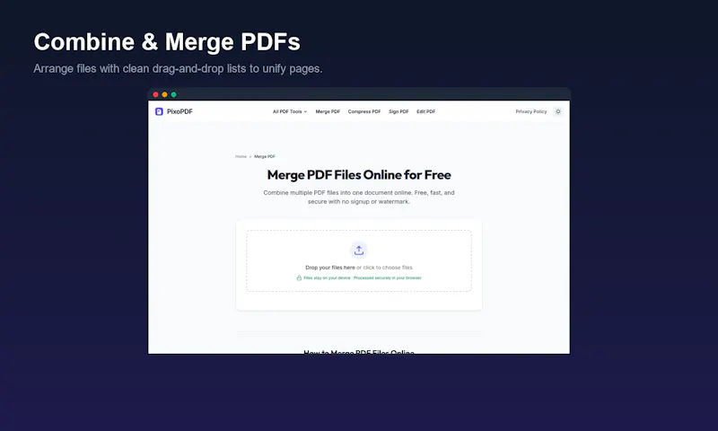 PixoPDF screenshot 2