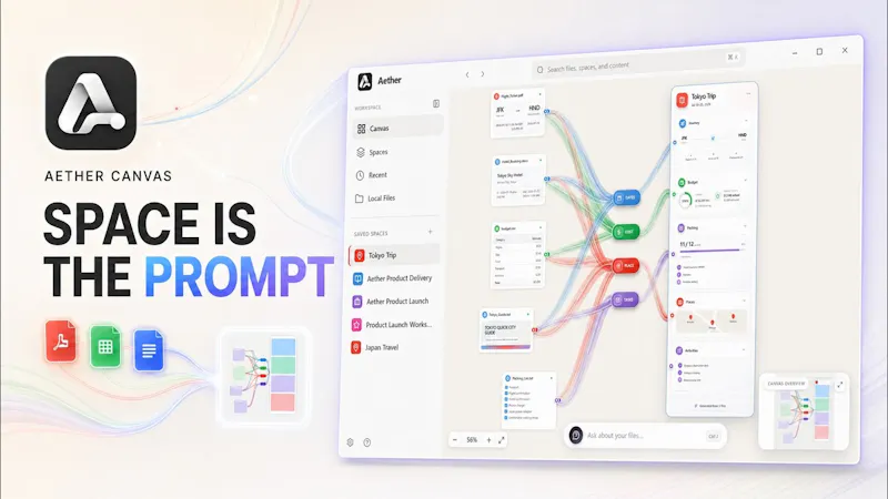 Aether Canvas screenshot 1 (video preview)