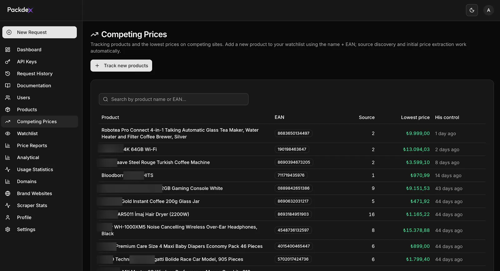 Packdex screenshot 2