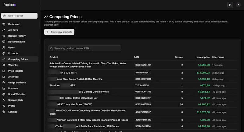 Packdex screenshot 2