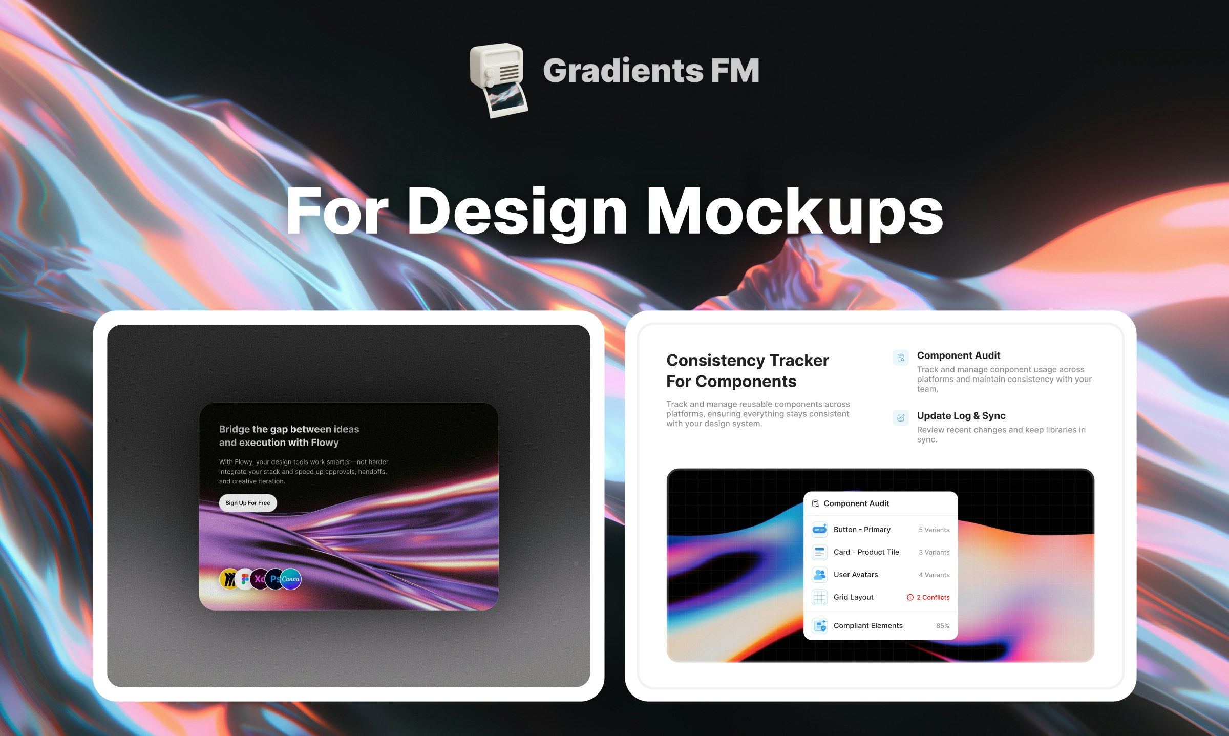 Mídia 6 de Gradientes fm - 300+ gradientes de fundo exclusivos e papéis de parede