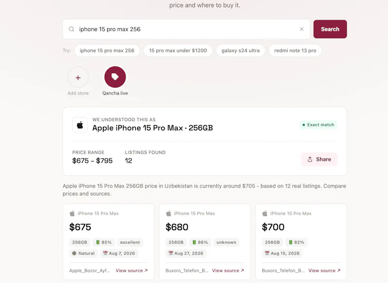 Qancha.live screenshot 3
