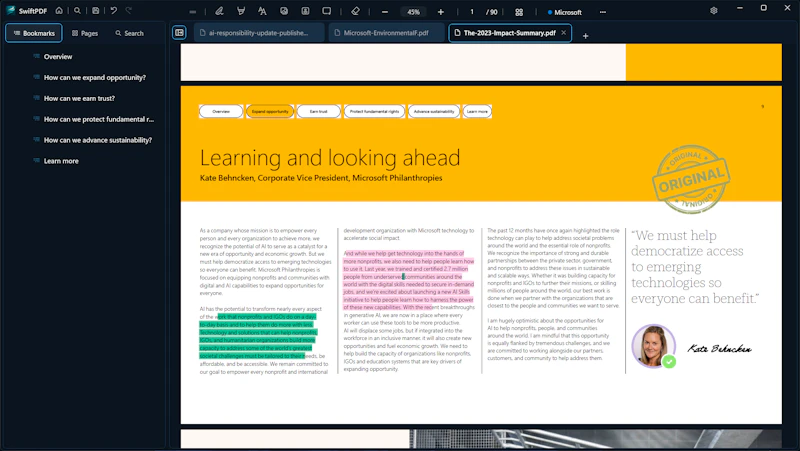 Swift PDF screenshot 5