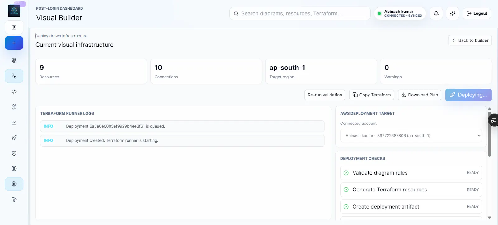 infraflow screenshot 1