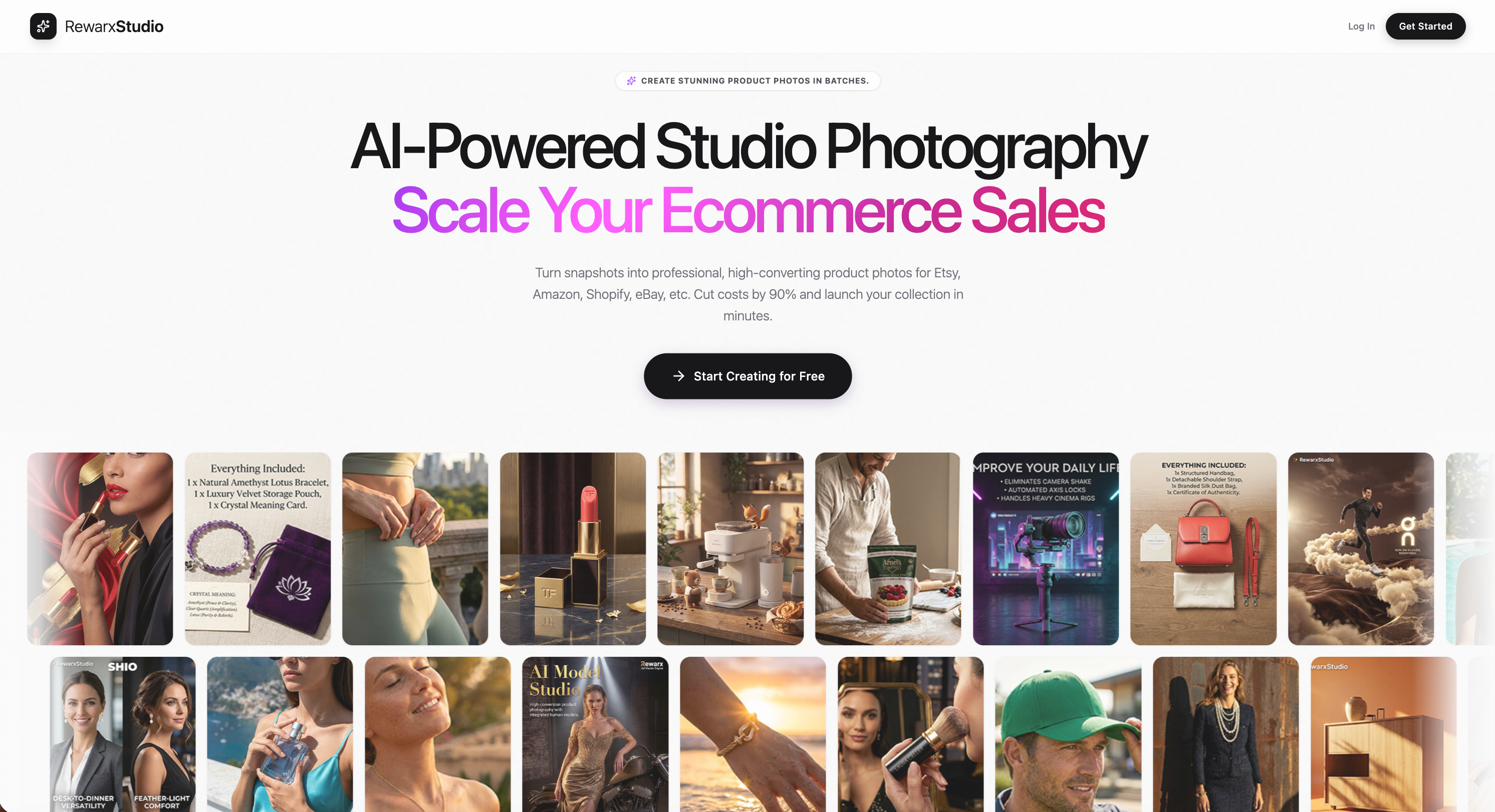 RewarxStudio AI Product Photography Tool gallery image