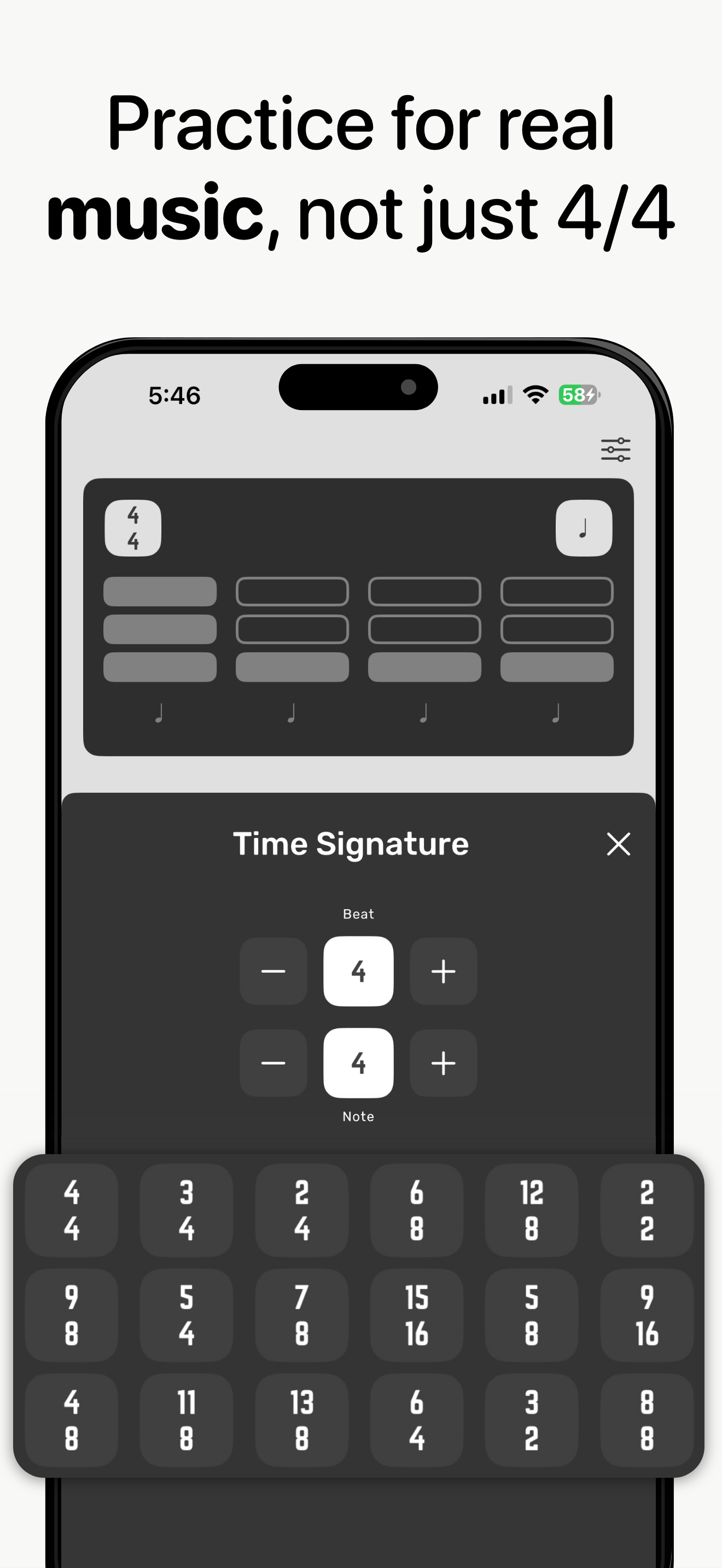Tempo Metronome - Screenshot 3 showing product features and functionality