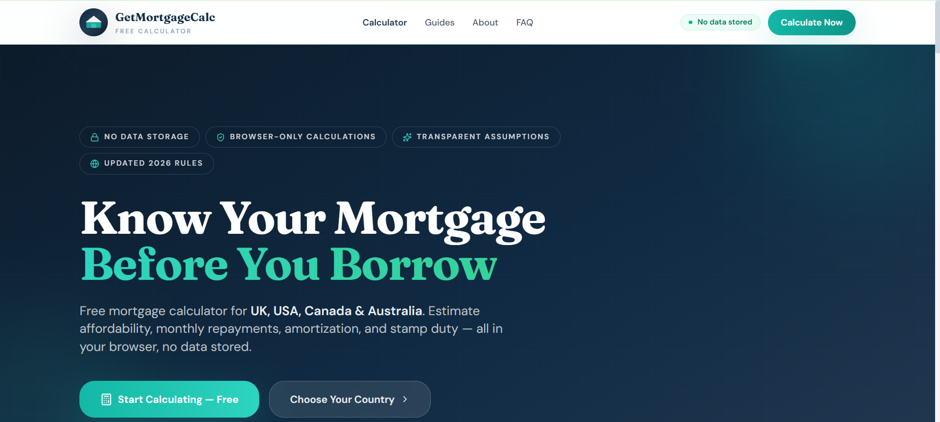 GetMortgageCalc gallery image