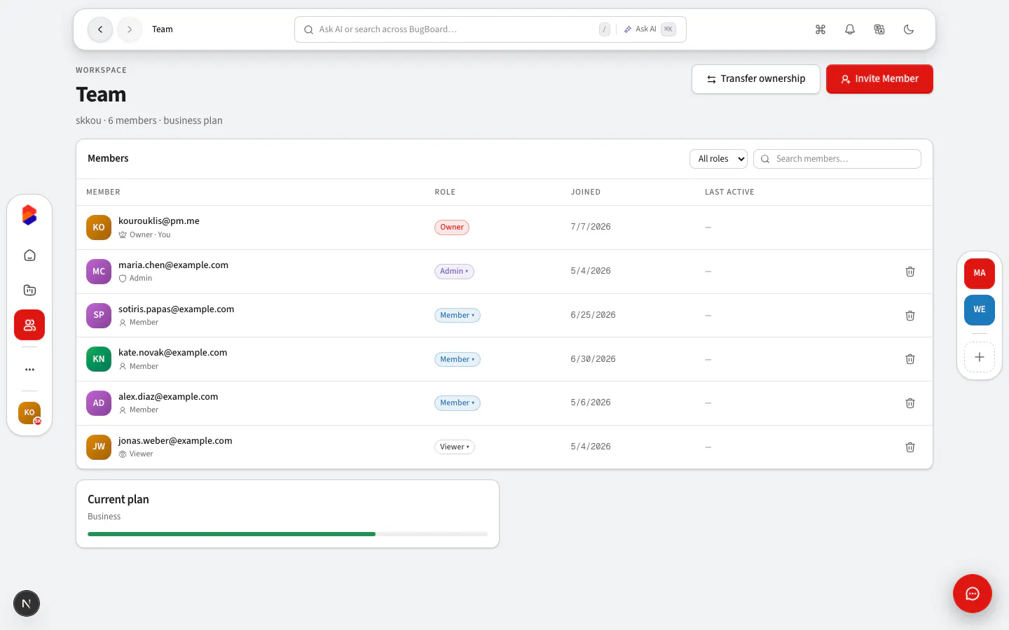 Bugboard.ai - Issue Tracking gallery image