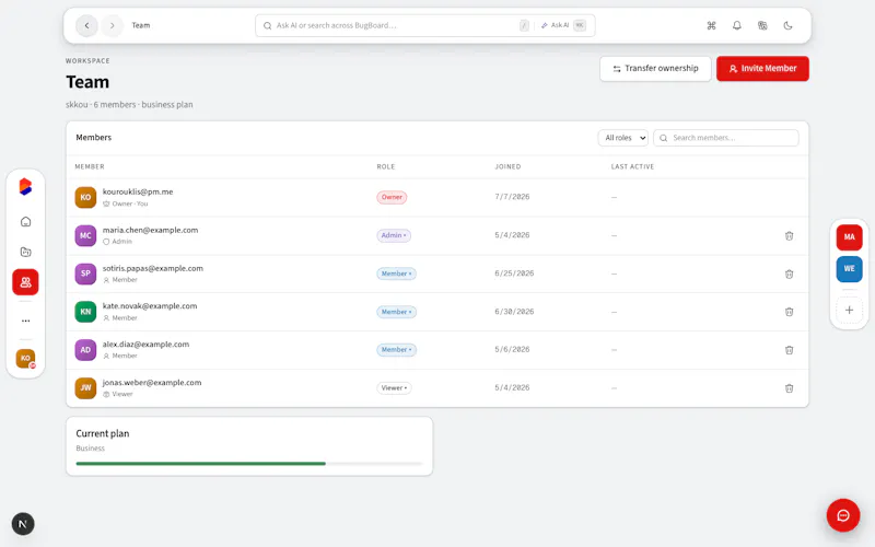 Bugboard.ai - Issue Tracking screenshot 1