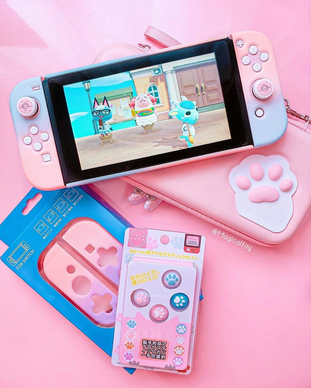 🌸 PINK NINTENDO SWITCH BUNDLE