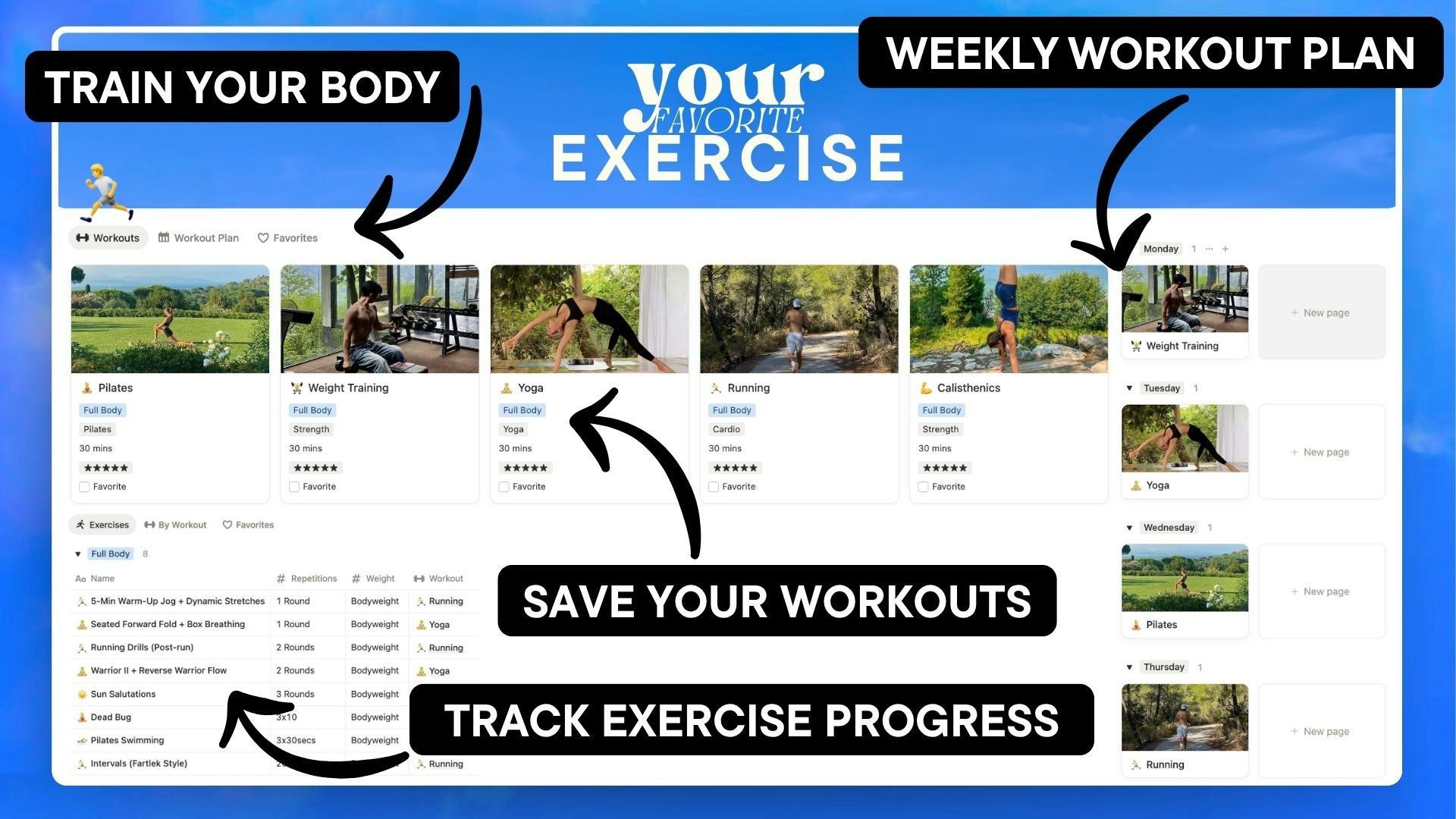 Your Favorite Life | Notion Life OS gallery image
