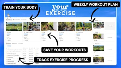Your Favorite Life | Notion Life OS gallery image