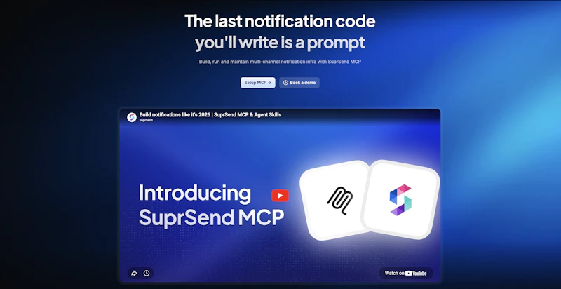 SuprSend AI screenshot 2