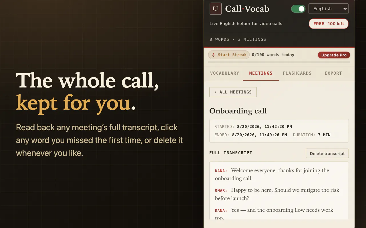 CallVocab gallery image