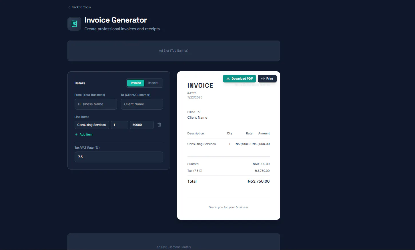 ToolNaija screenshot