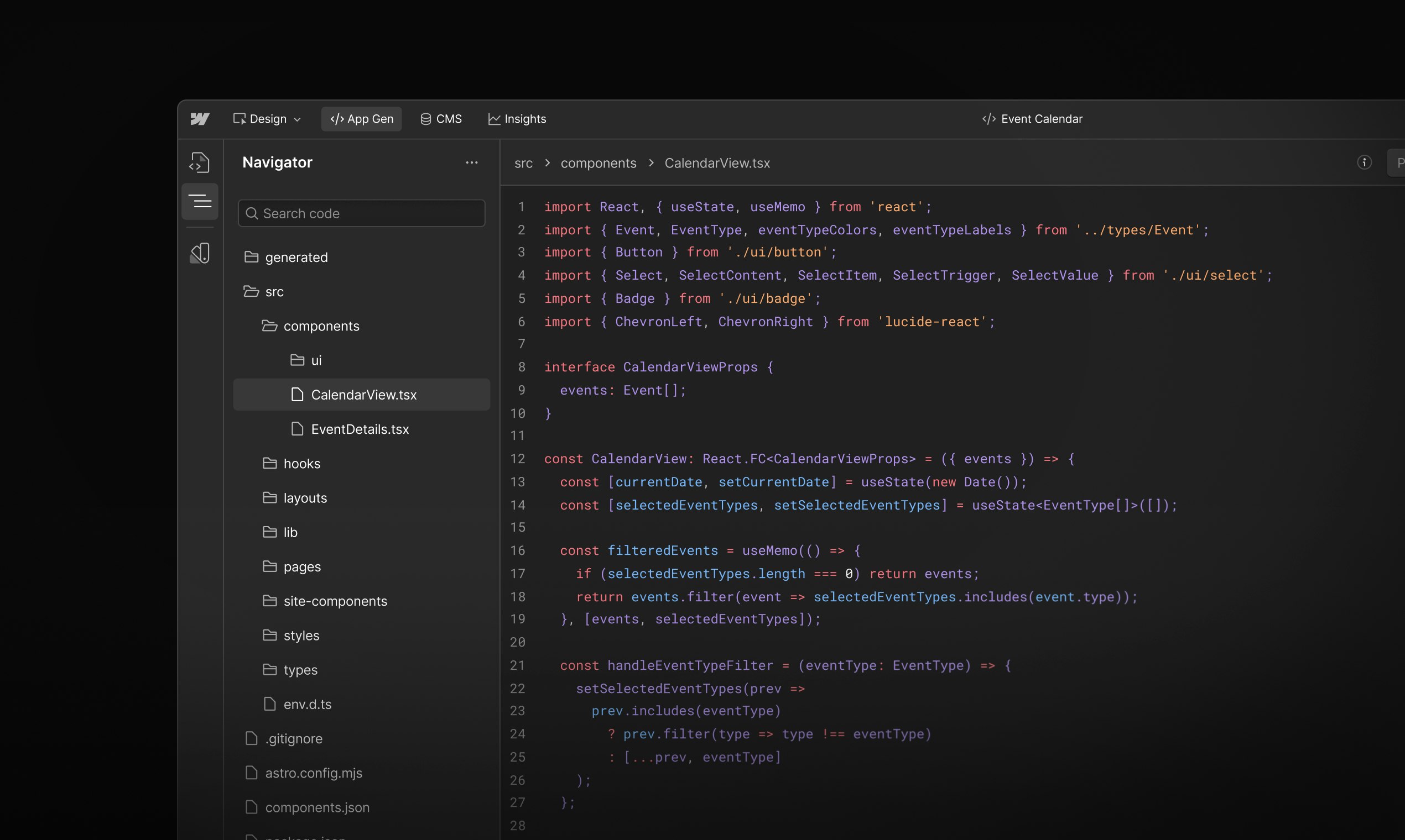 Webflow App Gen - Screenshot 3 preview