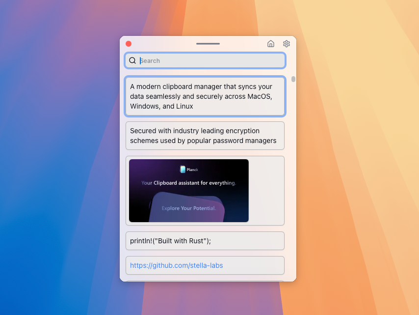Планк - Кроссплатформенное менеджер буфера обмена с синхронизацией в реальном времени медиа 4