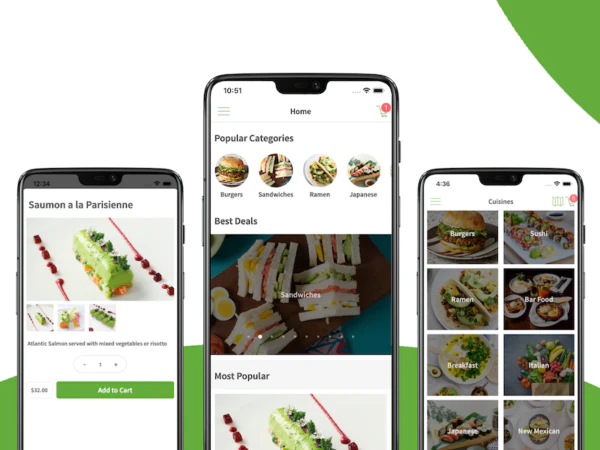 Premium Food Delivery App Template
