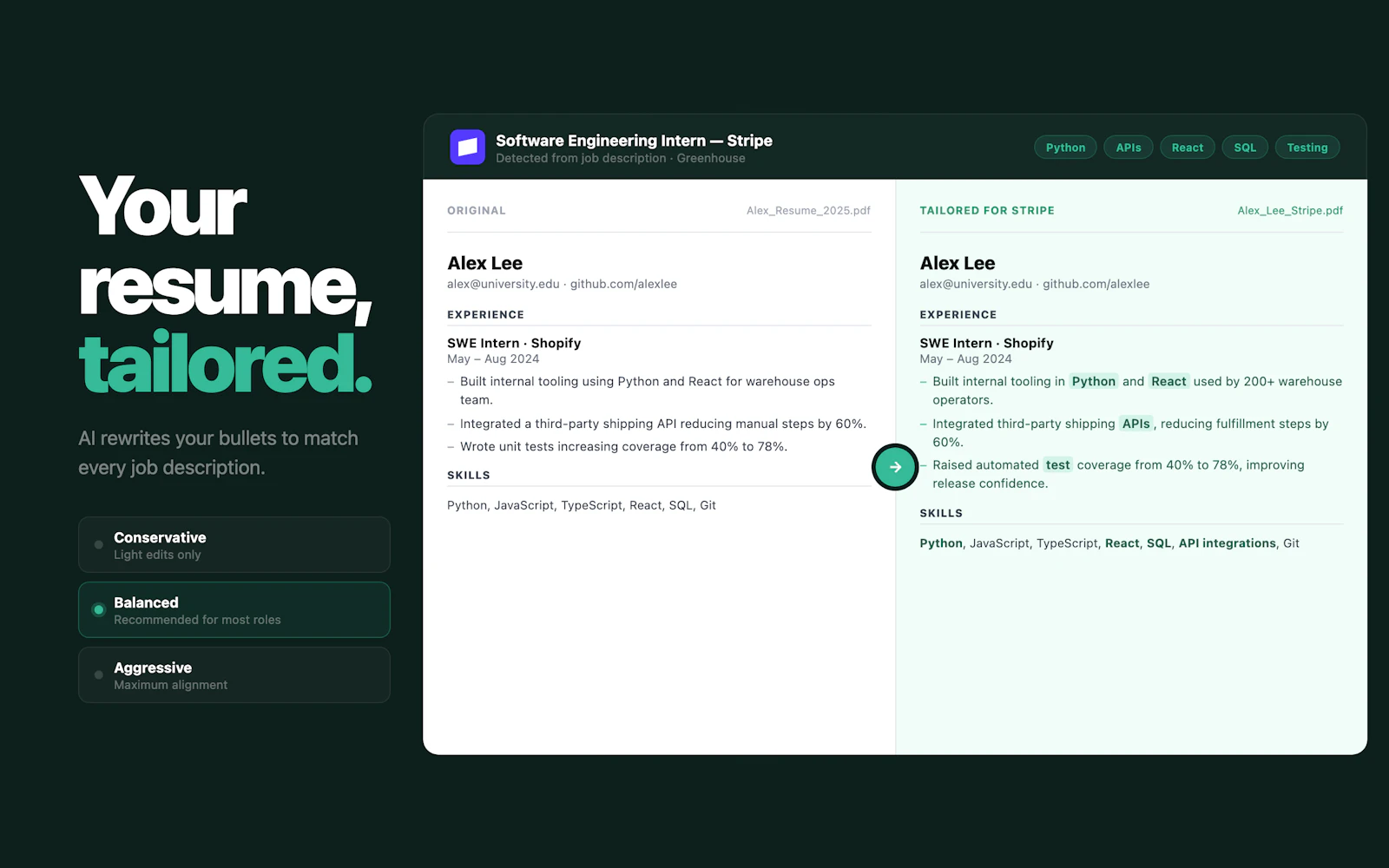 InternUp Copilot screenshot 6