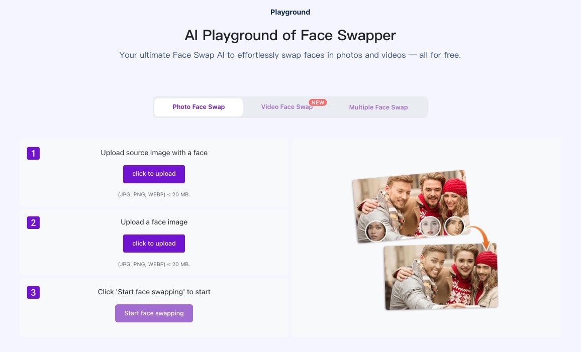 Gratis AI Face Swap Online media 2