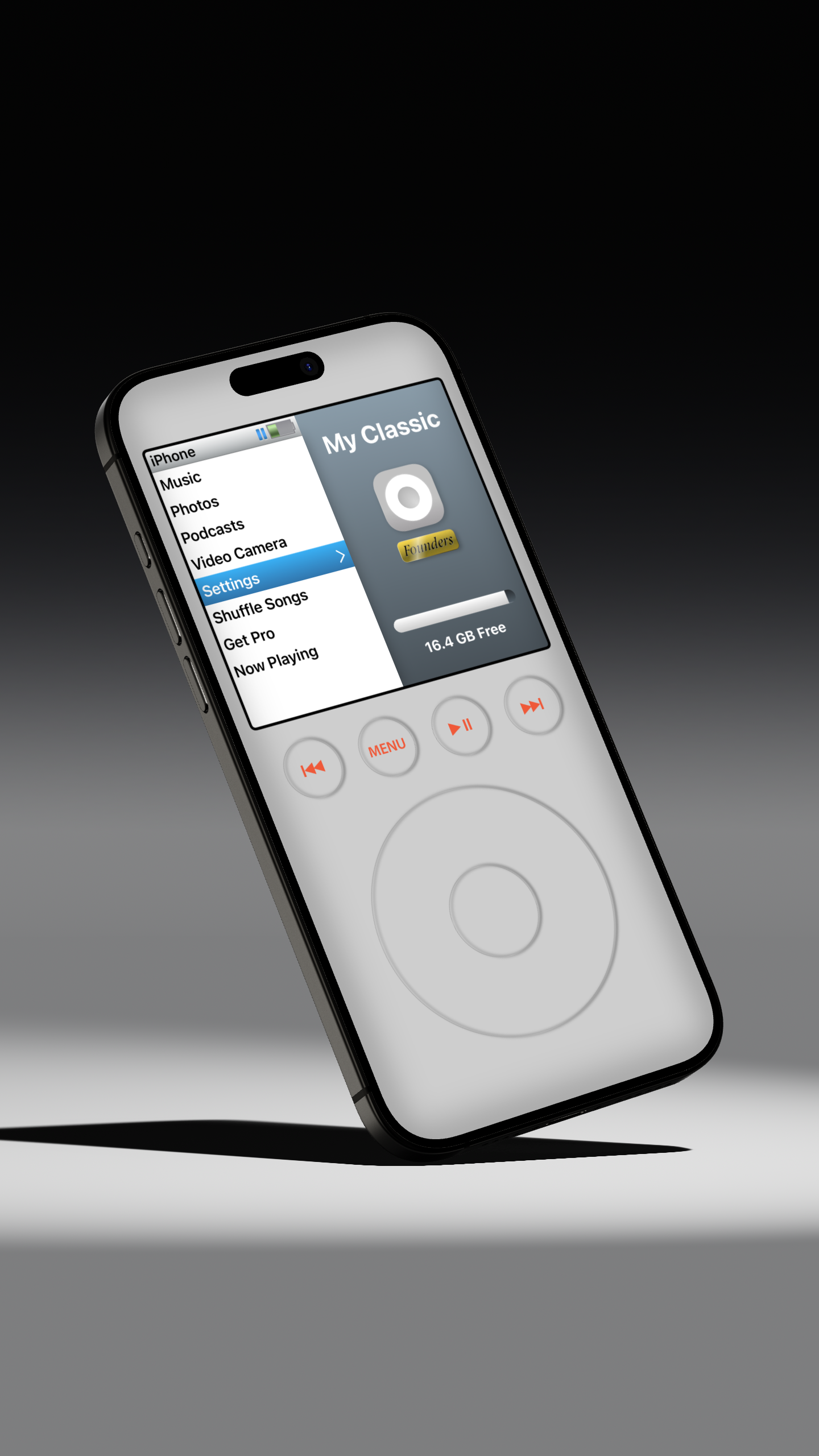 Média Mon classique - Peut-être le meilleur simulateur iPod au monde sur iPhone. 3