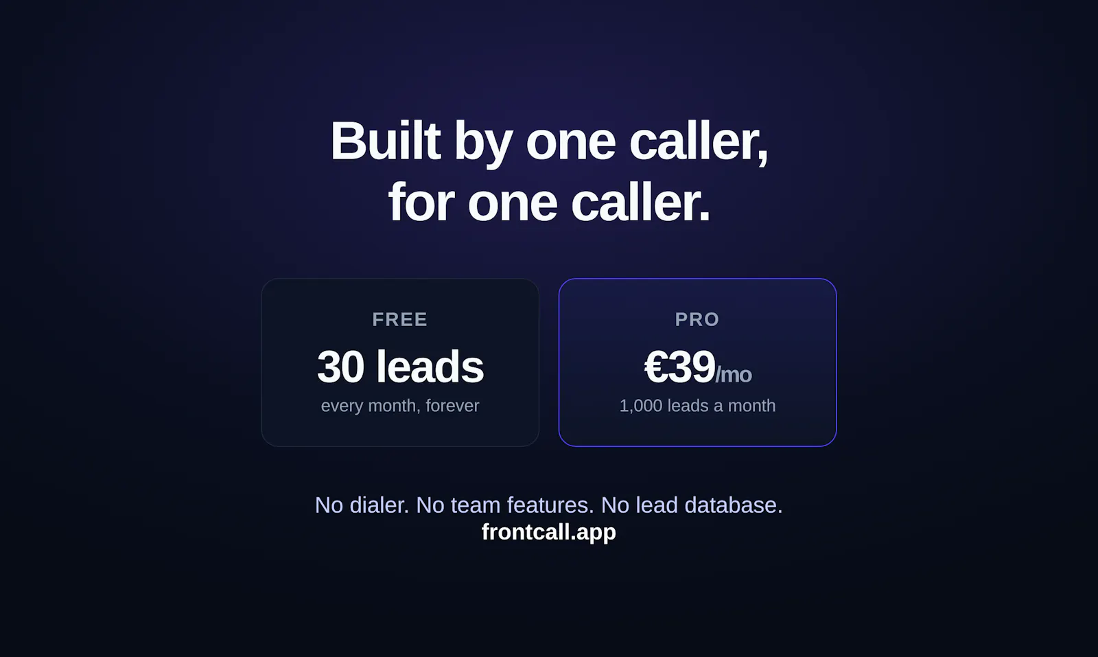 Frontcall screenshot 6