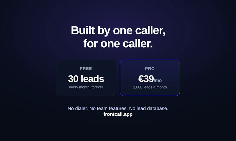Frontcall screenshot 6