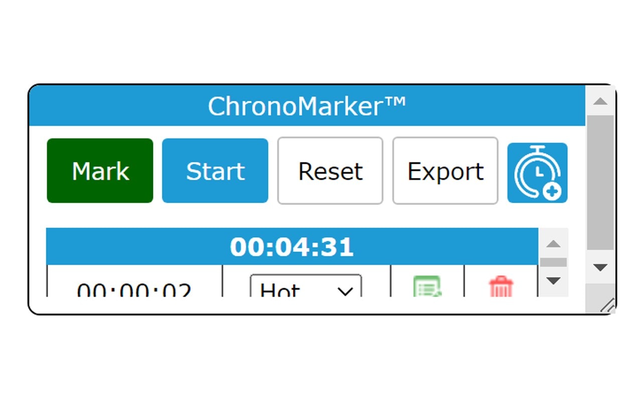 Chronomarker ™ media 4