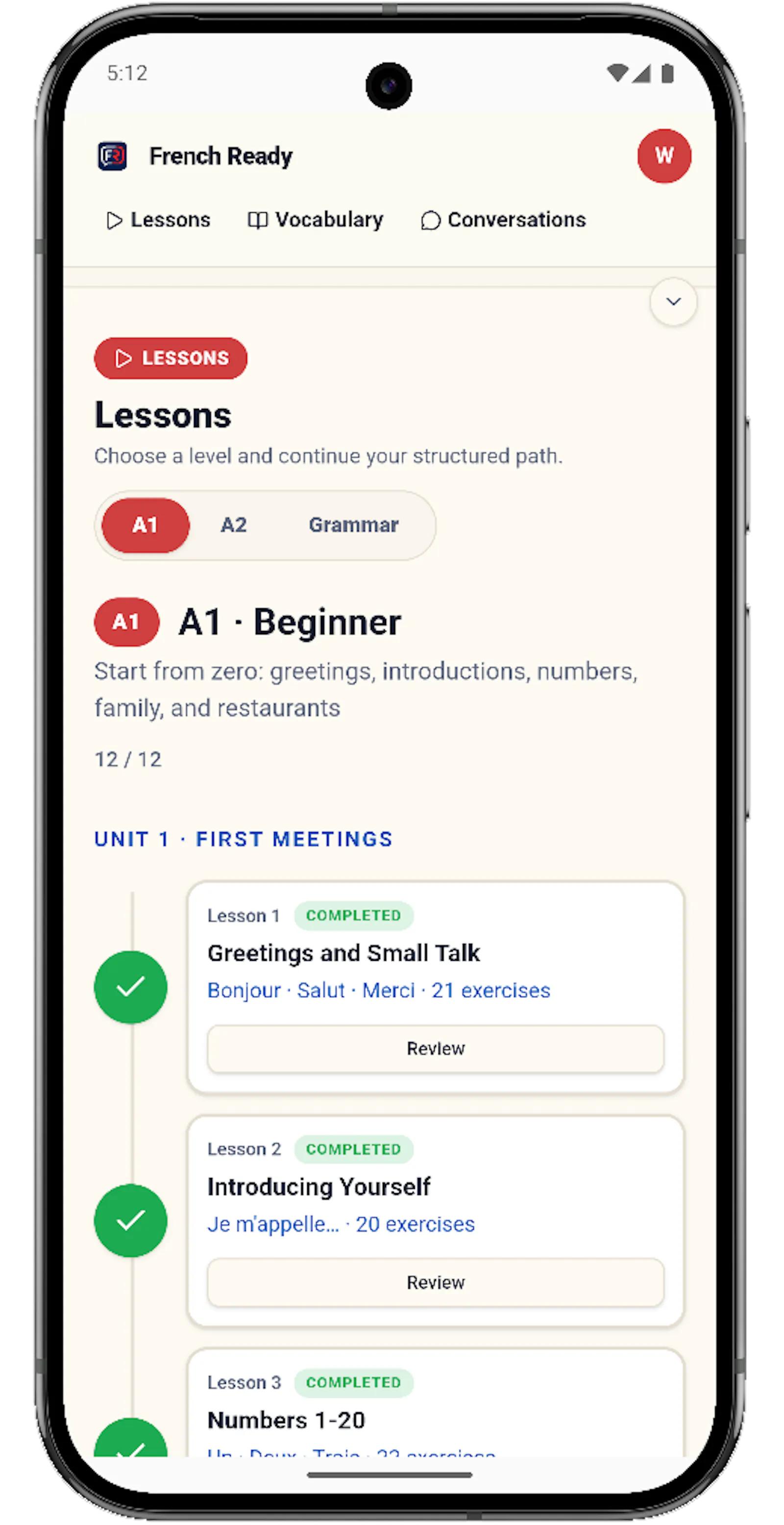 French Ready App screenshot 13